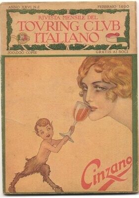 Rivista mensile del touring club italiano Anno XXV N.2 del 1920