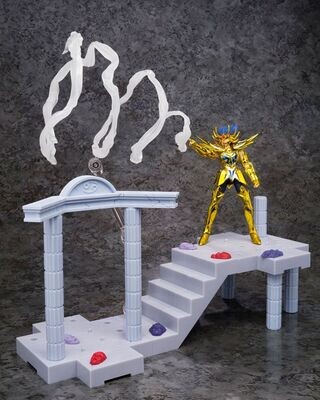 Saint Seiya D.D.Panoramation Action Figure Temple of the Giant Crab Cancer Deathmask 10 cm