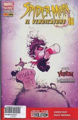 Spider-Man il vendicatore 16 - Spider-Man universe N.21 Variant cover B - ed. Marvel Italia/Panini comics