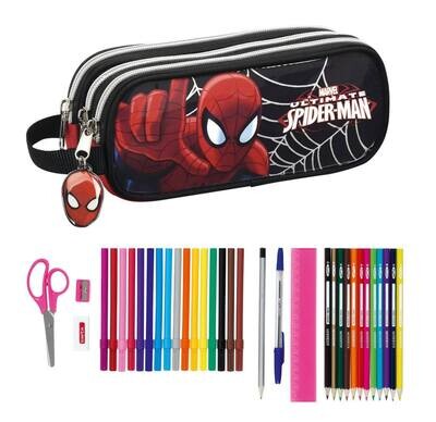 Spider-Man 34-Piece Pencil Case Webbed Wonder 21 cm