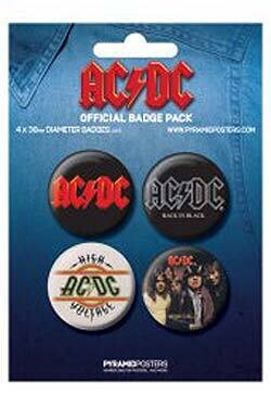 Spille AC/DC set di 4