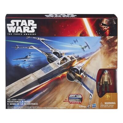 Star Wars Episode VII Vehicle with Figure 2015 Resistance X-Wing Exclusive