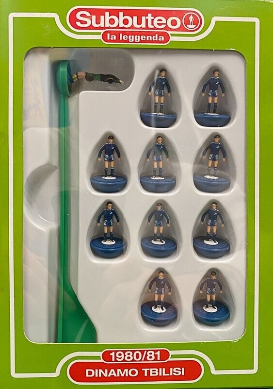subbuteo la leggenda dinamo Tiblisi 1980/81