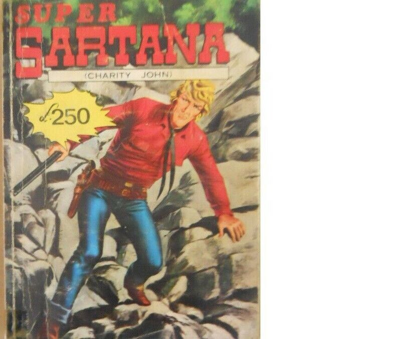 super sartana N.3 - charity john (vintage) - fumetto editoriale Italia 1972