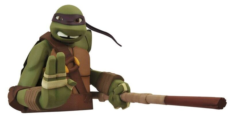 Teenage Mutant Ninja Turtles Bust Bank Donatello  20 C -m