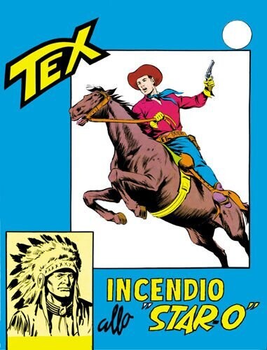 Tex  Ristampa N.42 - Incendio allo "Star-o"  copert L.250