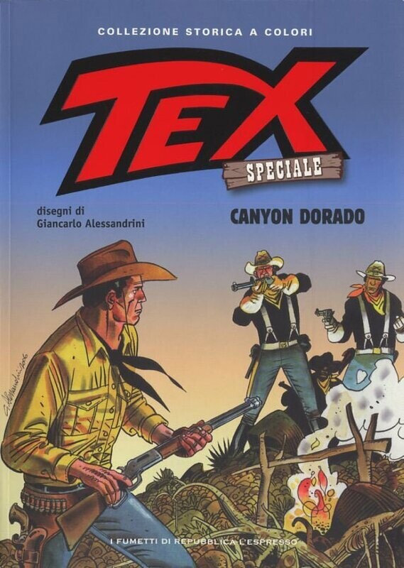 TEX SPECIALE - COLLEZIONE STORICA A COLORI "CANYON DORADO " EP. 20