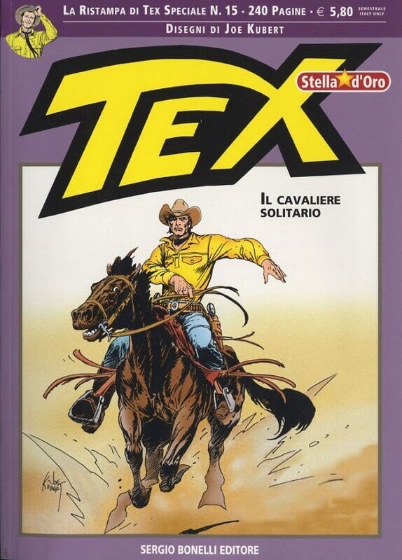 TEX STELLA D'ORO N.15 - IL CAVALIERE SOLITARIO