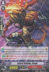 Carta Vanguard - Lizard Soldier, Fargo [G Format] - Infinite Rebirth