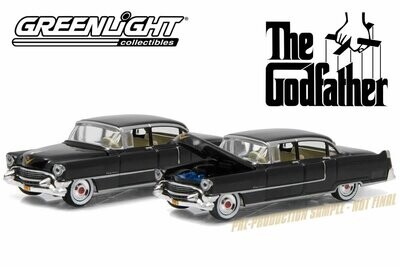 The Godfather Diecast Model 1/64 1955 Cadillac