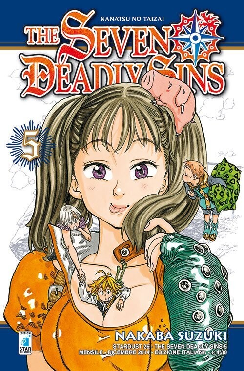 the seven deadly sins N.5 -  ed star comics