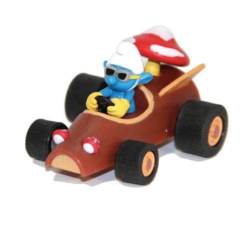 The Smurfs Vehicles 7 cm - Puffo Quattrocchi
