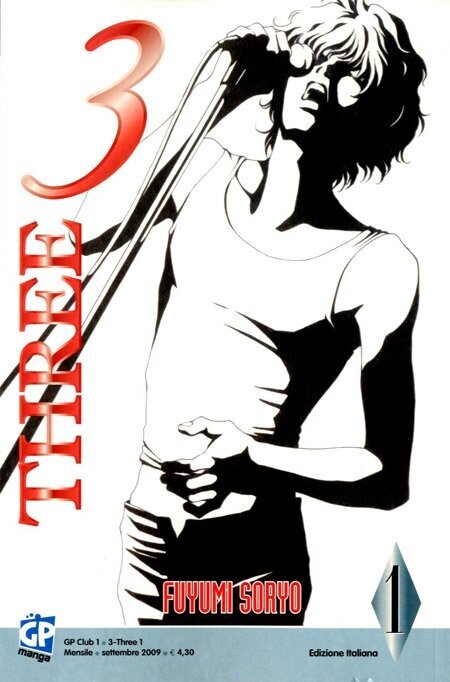 three 3 - N.1 - ed. gp manga