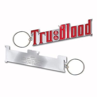 True Blood Enamel Keychain Logo