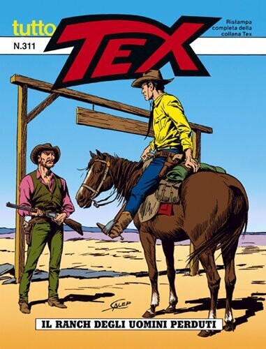 tutto tex n.311 IL RANCH DEGLI UOMINI PERDUTI