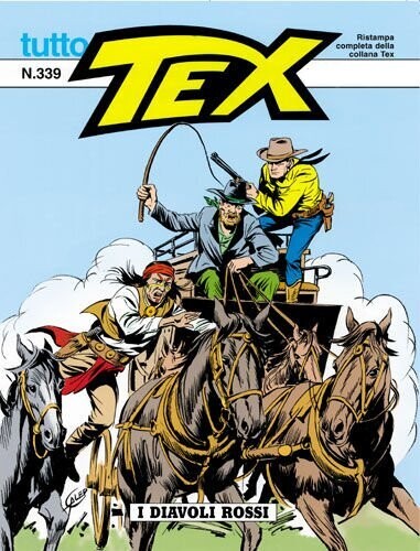 tutto tex n.339 I DIAVOLI ROSSI