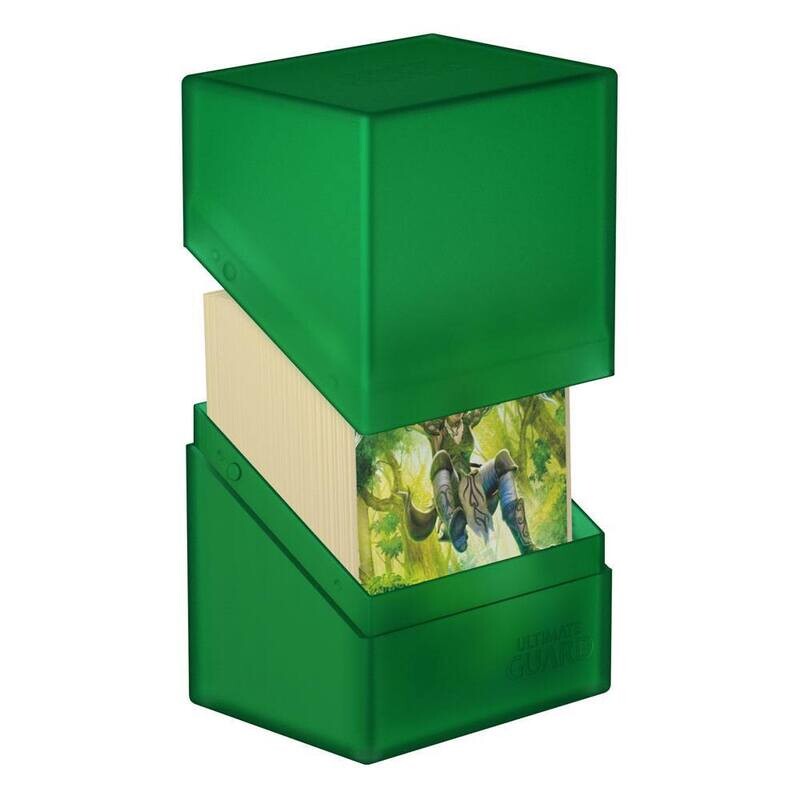 Ultimate Guard Boulder™ Deck Case 80+ Standard Size Emerald