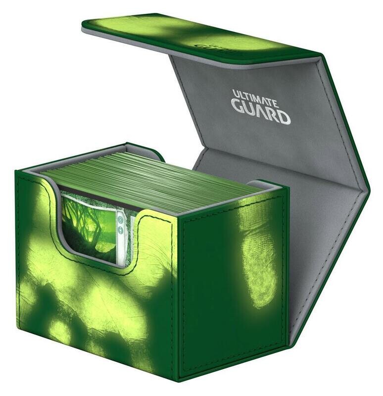 Ultimate Guard SideWinder™ 80+ Standard Size ChromiaSkin™ Green