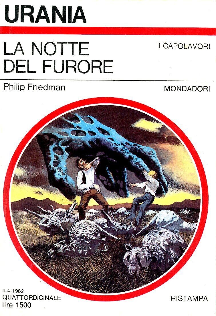 Urania 915- i capolavori - ristampa - LA NOTTE DEL FURORE