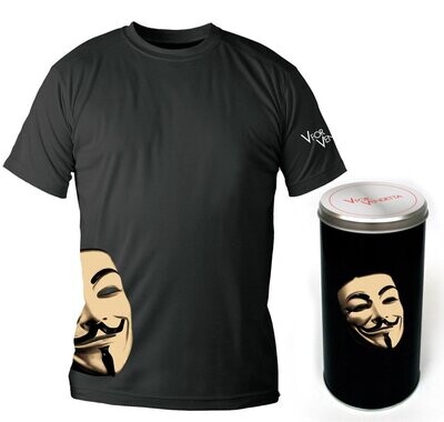 V for Vendetta T-Shirt Mask Deluxe Edition