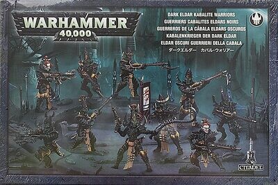 warhammer 40000 - eldar oscuri guerrieri della cabala