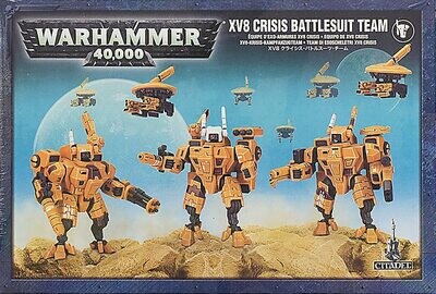 warhammer 40000 - team di esoscheletri xv8 crisis
