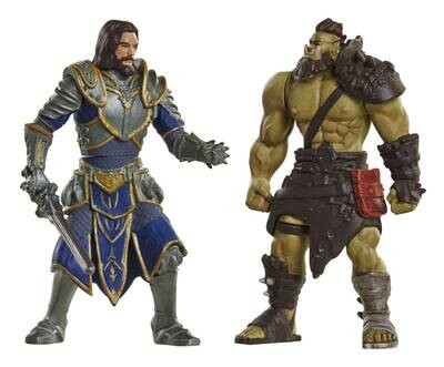 World Of Warcraft Mini Figura 2 Pack Lothar Vs