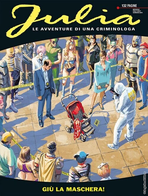 JULIA N.232 - GIU' LA MASCHERA