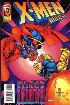 X-Men Universe Deluxe - N.34 - ed. Marvel Italia