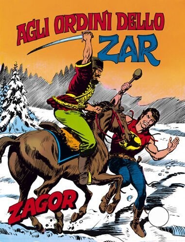 ZAGOR (SCRITTA ROSSA)  N.126 - AGLI ORDINI DELLO ZAR