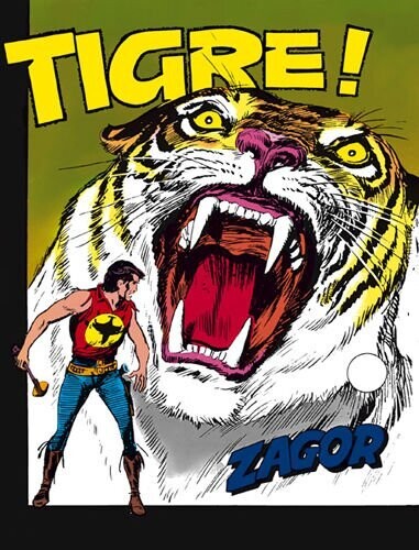 ZAGOR (SCRITTA ROSSA)  N.136 - TIGRE!