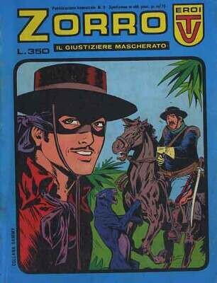Zorro story - N.5 - ed. Bianconi