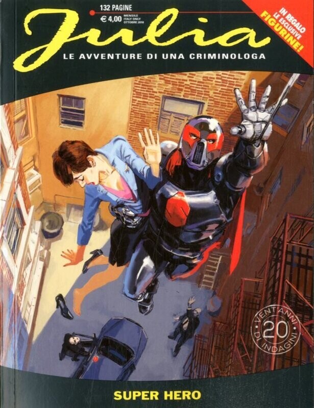 JULIA N.241 - SUPER HERO CON FIGURINE ALLEGATE
