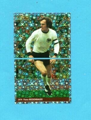 Figurina - DS - France 98 - Franz Beckenbauer 1974 N.4-5 - Nuova - ITALIA