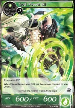 Spell-Weaver Elf- FOW -TTW-ITA-NM