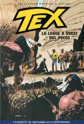 Tex collezione storica a colori N.251 - La legge a Ovest del pecos