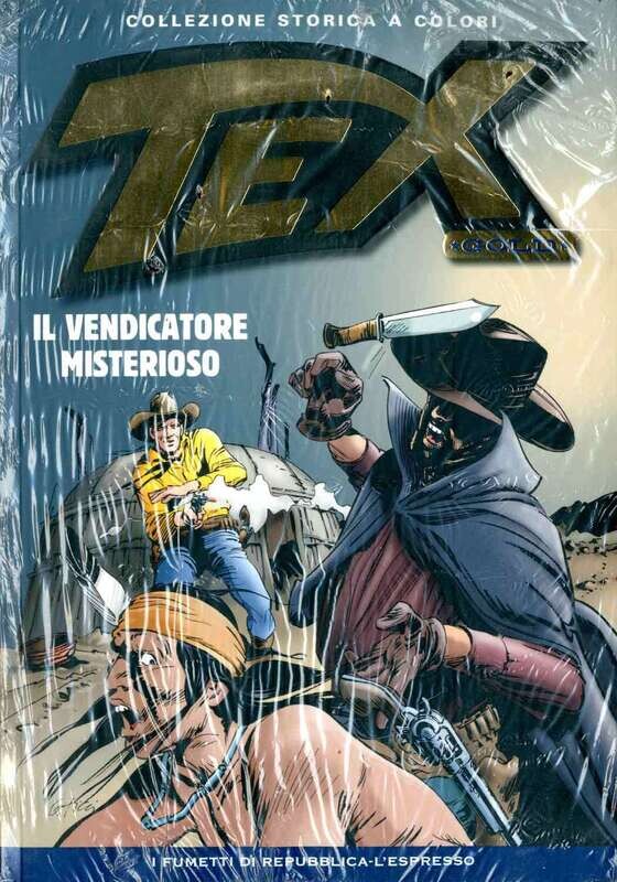 Tex collezione storica a colori Gold N.3 - il vendicatore misterioso