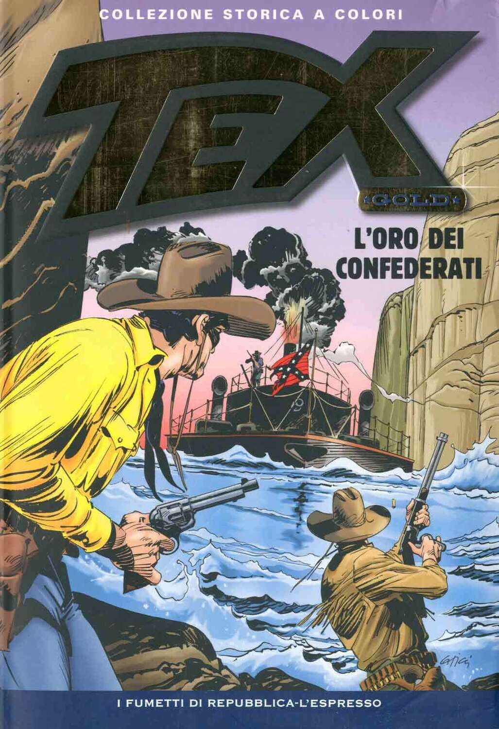 Tex collezione storica a colori Gold N.6 - L'oro dei confederati