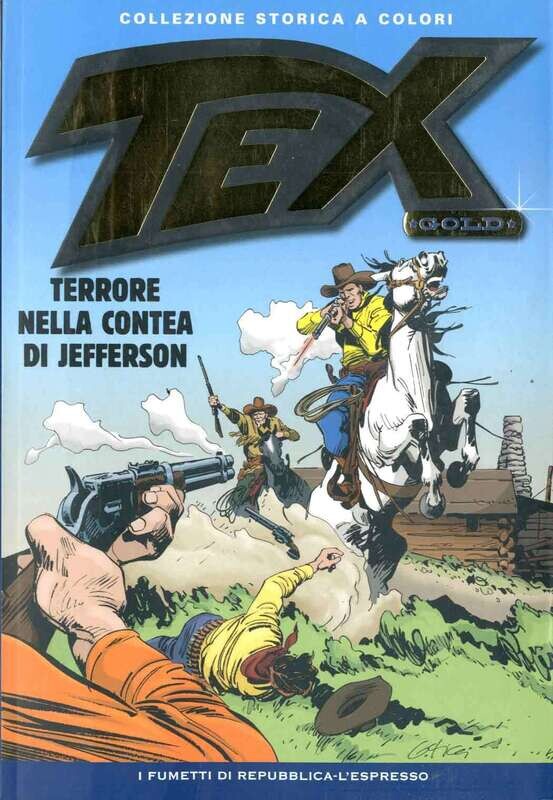 Tex collezione storica a colori Gold N.20 - Terrore nella contea di Jefferson
