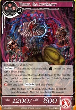 Blazer, the Awakener- FOW -MOA-ITA-NM
