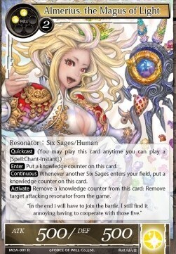 Almerius, the Magus of Light- FOW -MOA-ITA-NM