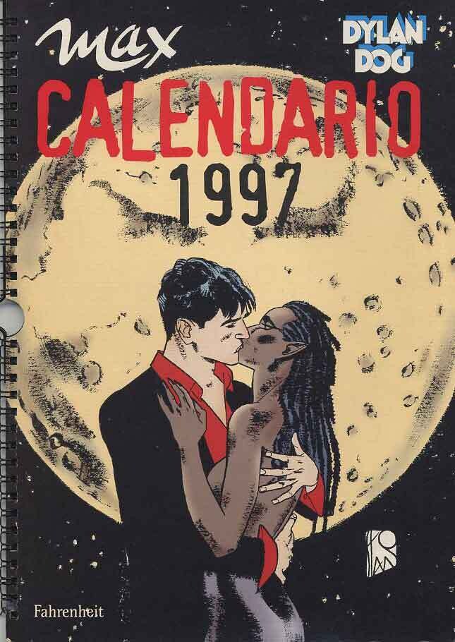 DYLAN DOG CALENDARIO 1997 - ALLEGATO A MAX - ED. RIZZOLI
