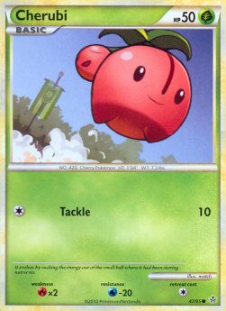 Carta pokemon Cherubi (UL 47)-FORZE SCATENATE-C - lingua ITA-condizione GD