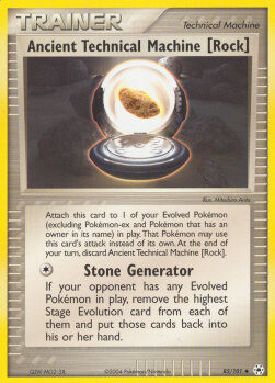 Carta pokemon Antico Macchinario Tecnico (HL 85)-EX LEGGENDE NASCOSTE-U - lingua ITA-condizione EX