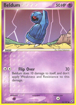 Carta pokemon Beldum (DX 55)-EX DEOXYS-C - lingua ITA-condizione EX