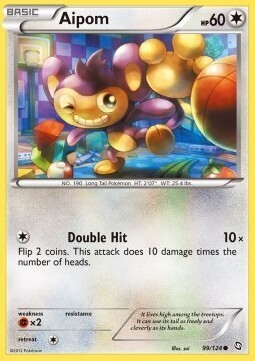 Carta pokemon Aipom (DRX 99)-STIRPE DEI DRAGHI-C - lingua ITA-condizione NM