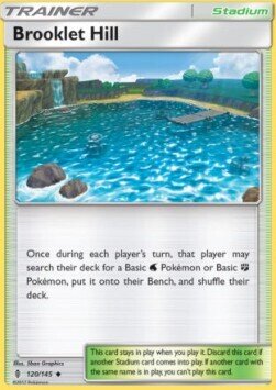 Carta pokemon Collina Scrosciante (GRI 120)-GUARDIANI NASCENTI-U - lingua ITA-condizione NM