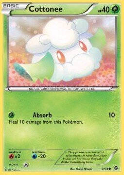 Carta pokemon Cottonee (EPO 9)-NUOVE FORZE-C - lingua ITA-condizione EX