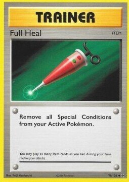 Carta pokemon Cura Totale (EVO 78)-EVOLUZIONI-U - lingua ITA-condizione NM