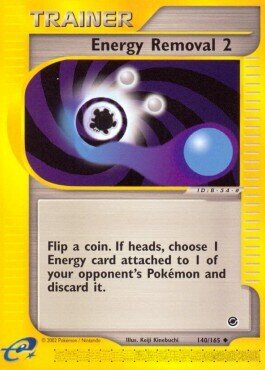 Carta pokemon Distruzione di Energia 2 (EX 140)-EXPEDITION-U - lingua ITA-condizione GD